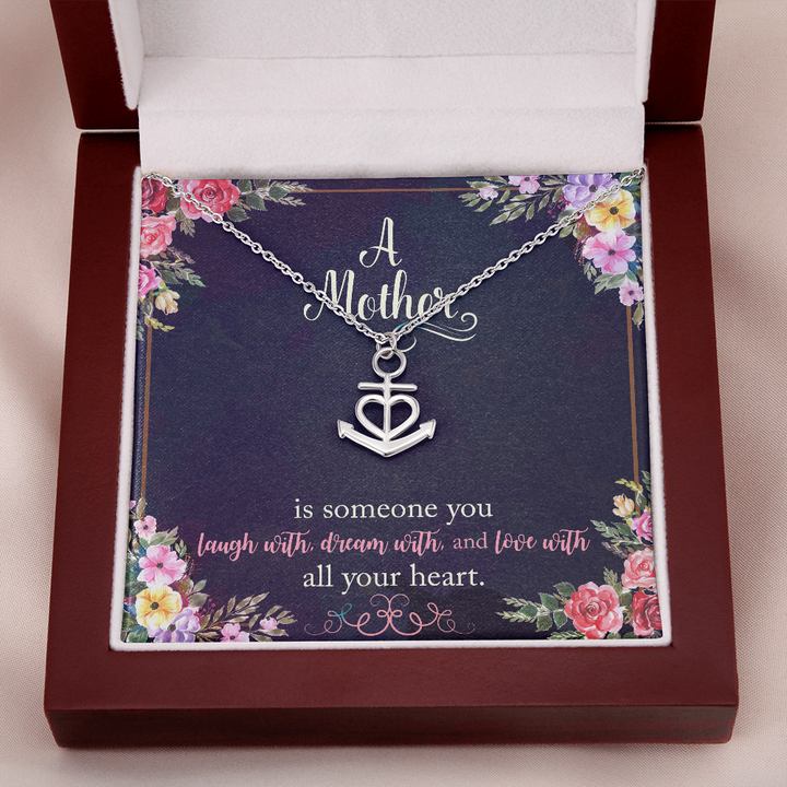 Anchor Necklace For Mother