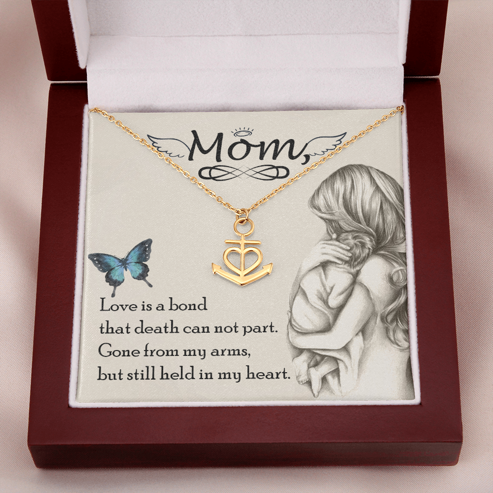 Love is bond Anchor Necklace
