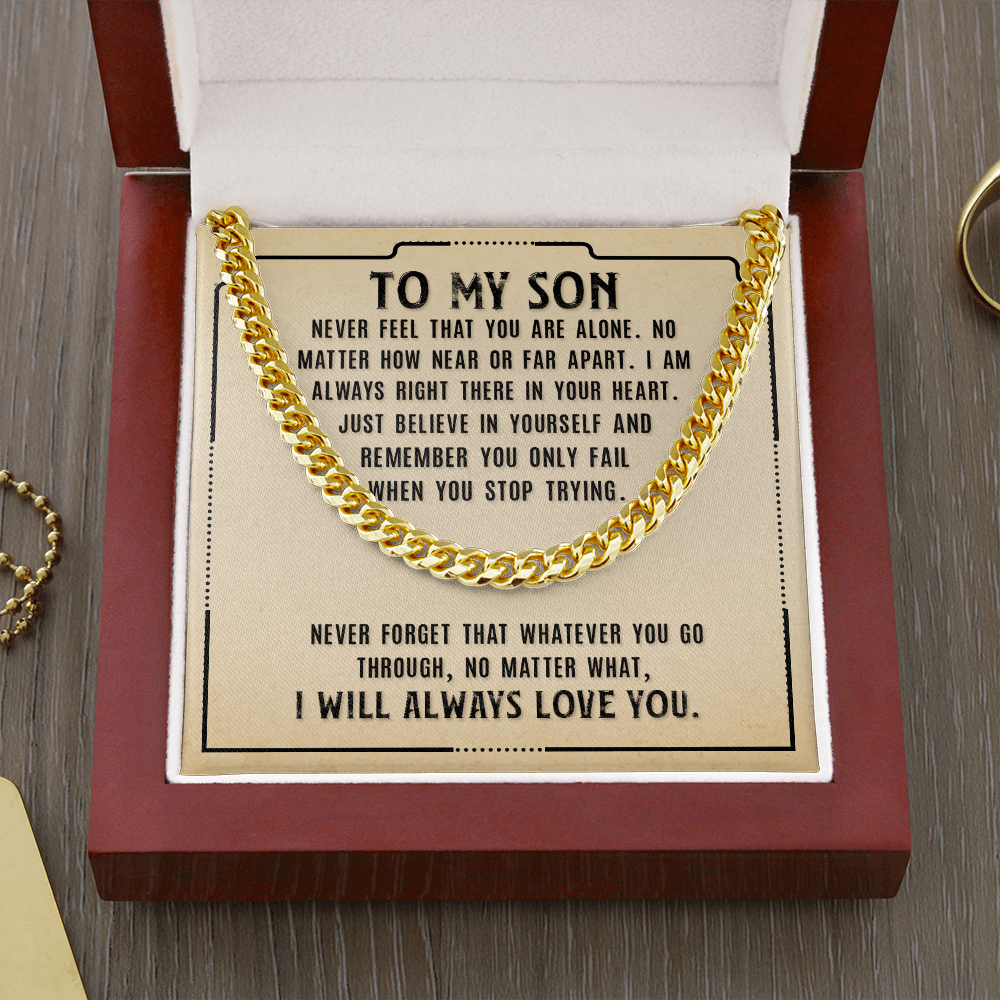 Cuban Chain For Son