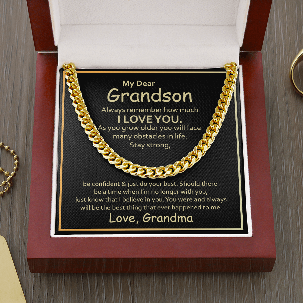 Cuban Chain For Grandson