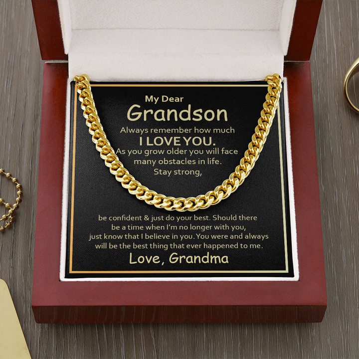 Cuban Chain For Grandson
