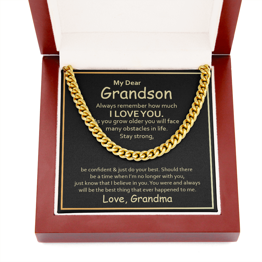 Cuban Chain For Grandson