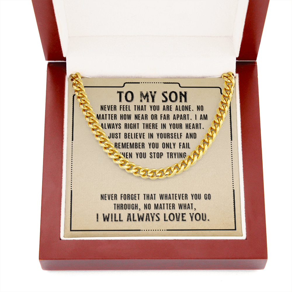 Cuban Chain For Son