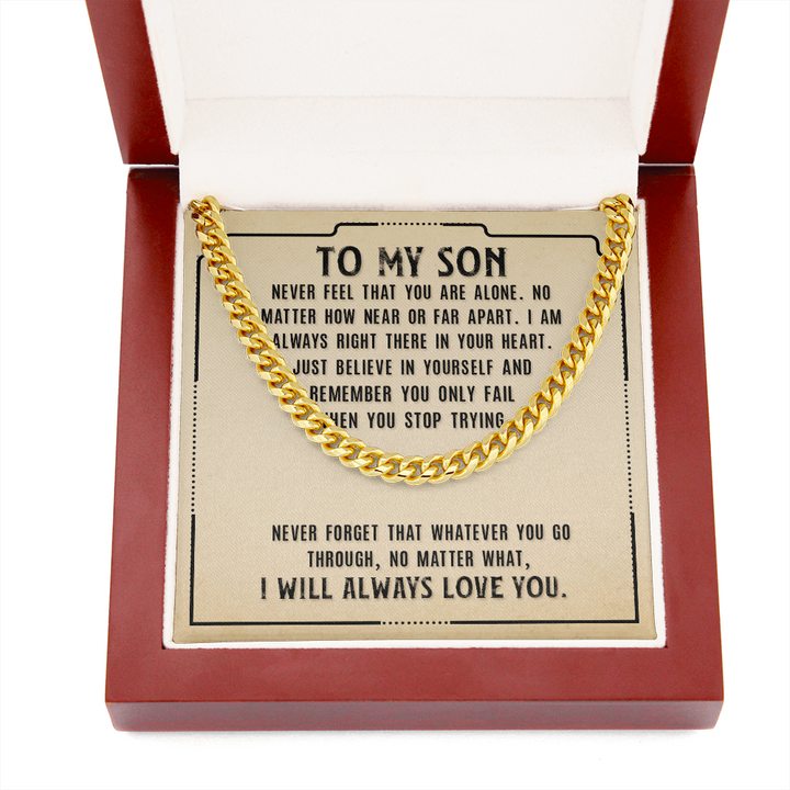 Cuban Chain For Son