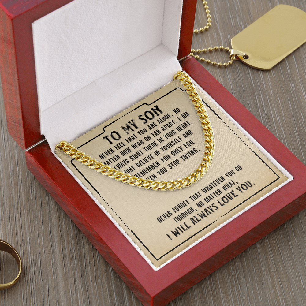 Cuban Chain For Son
