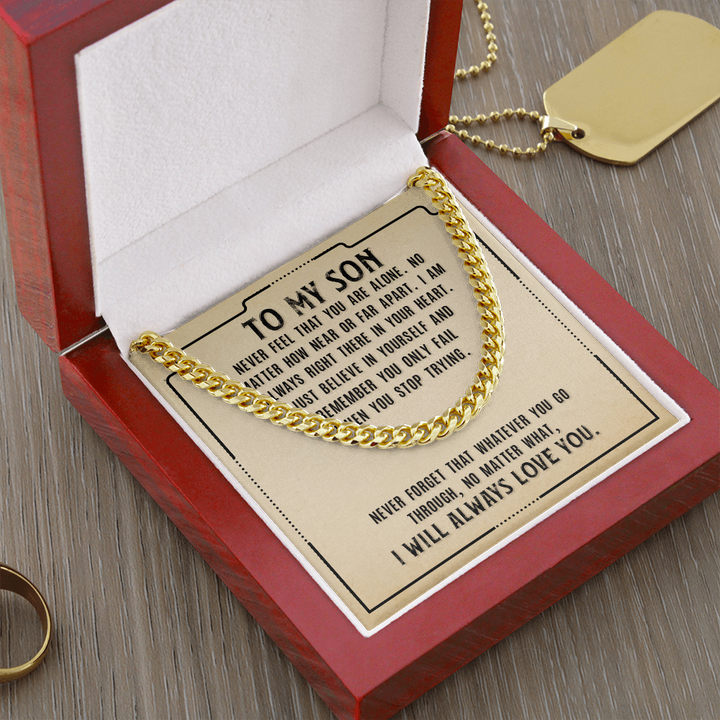 Cuban Chain For Son