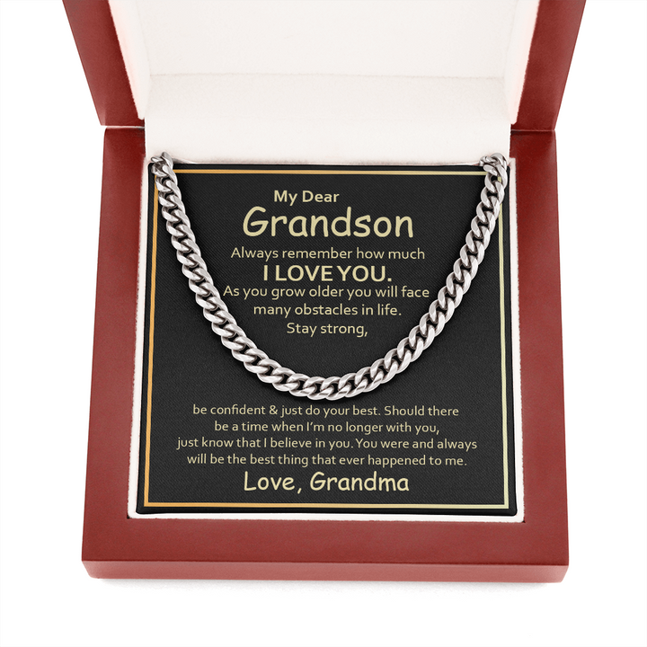 Cuban Chain For Grandson