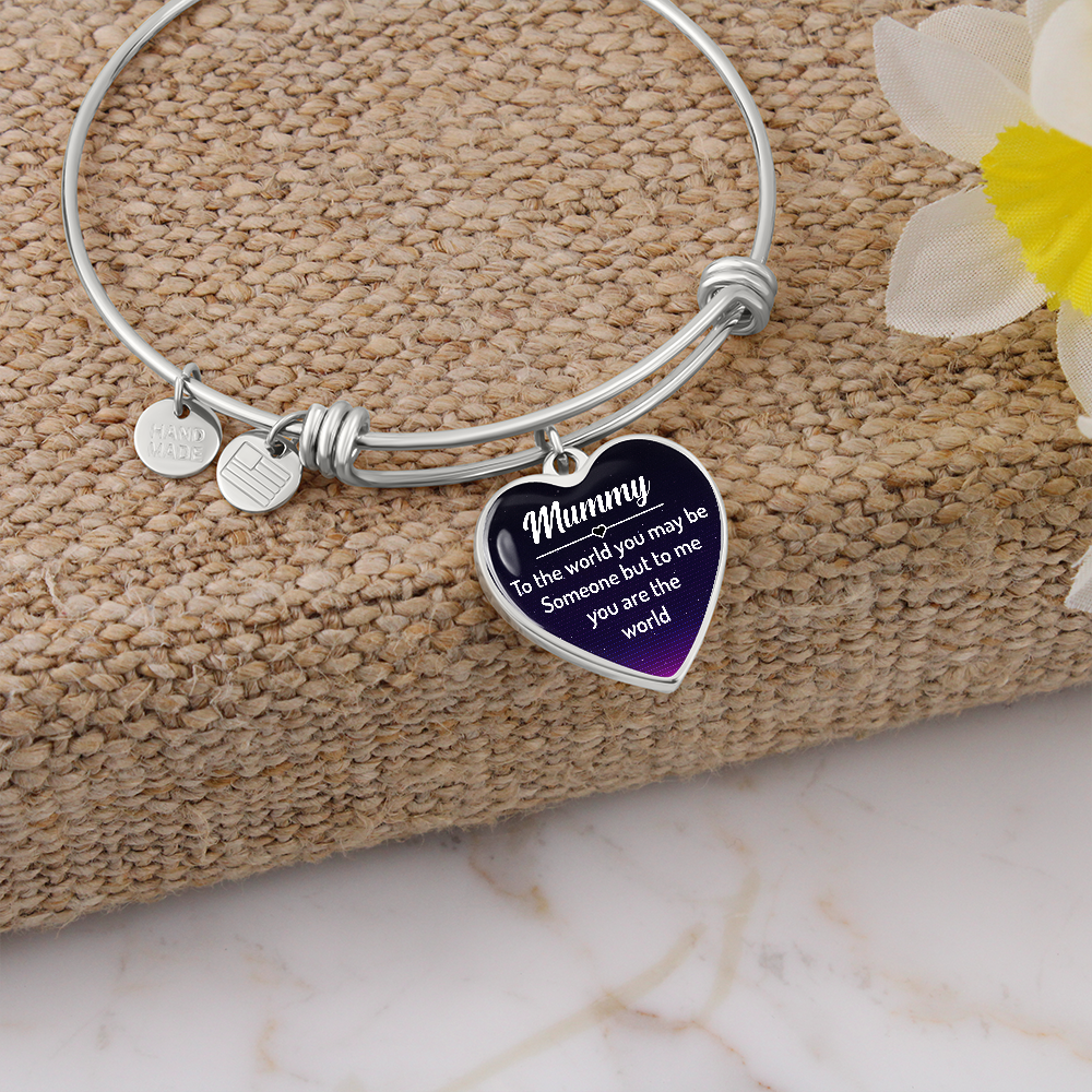 heart bangle mummy