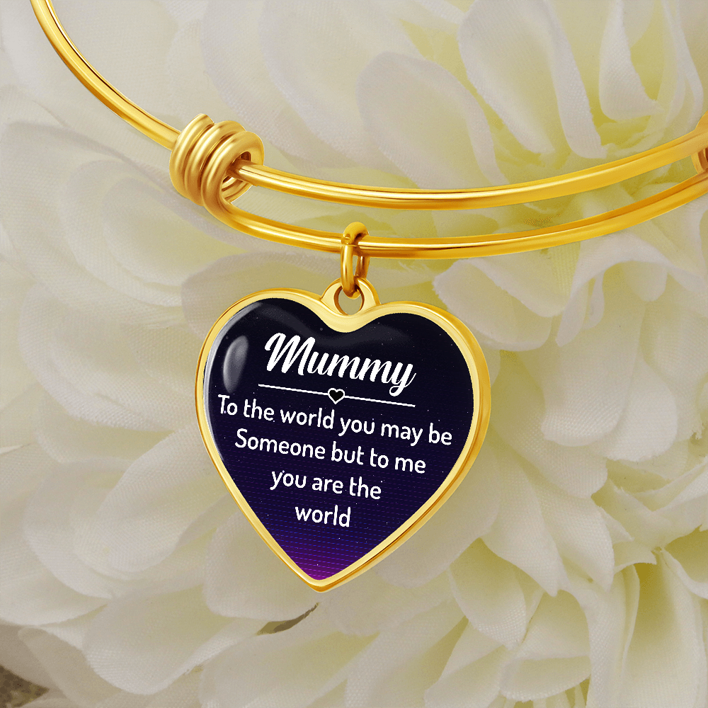 heart bangle mummy