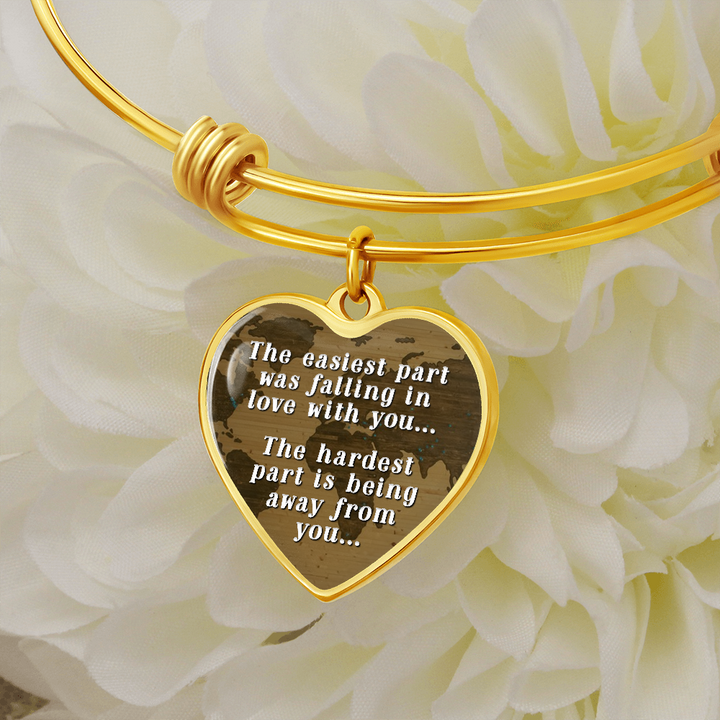 HEART BANGLE The easiest part