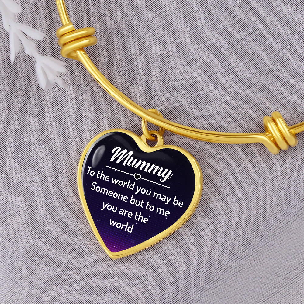 heart bangle mummy