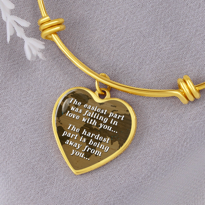 HEART BANGLE The easiest part