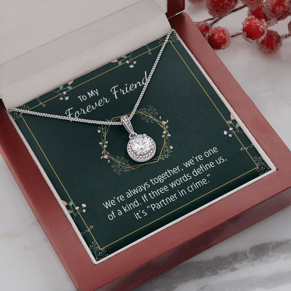 To my forever friend - We're always together Eternal Hope Necklace