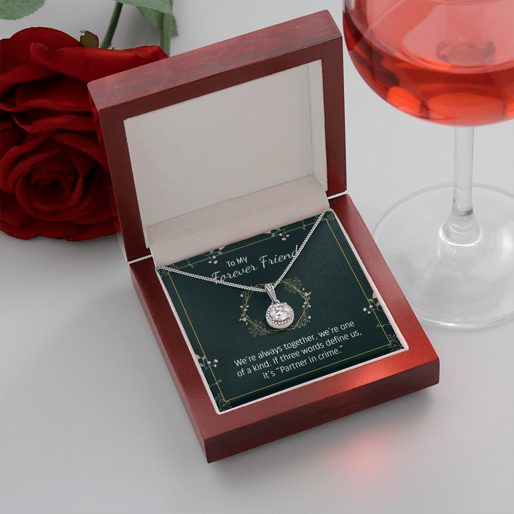 To my forever friend - We're always together Eternal Hope Necklace