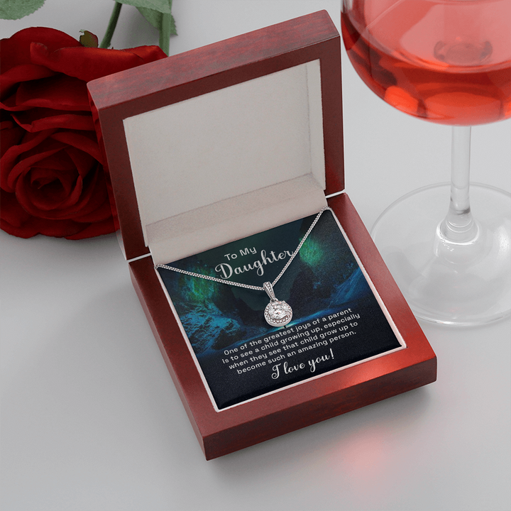 To my daughter - one of the greatest joys of a parent Eternal Hope Necklace