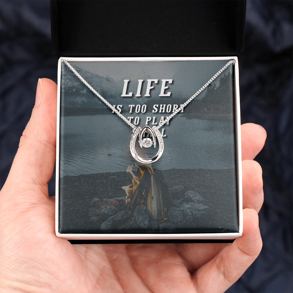 Life is too short to play small Lucky in Love