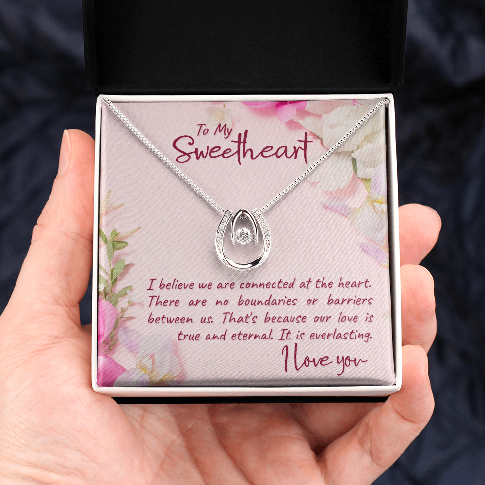 To my sweetheart-I believe Lucky in Love