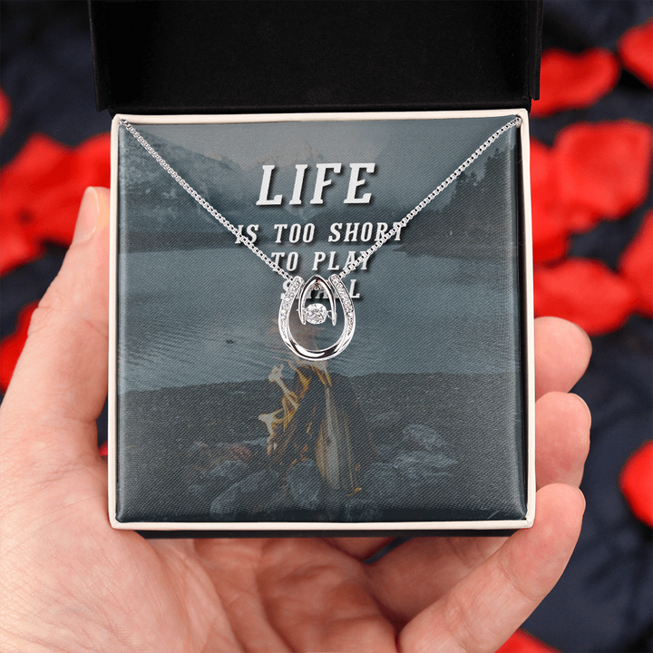 Life is too short to play small Lucky in Love