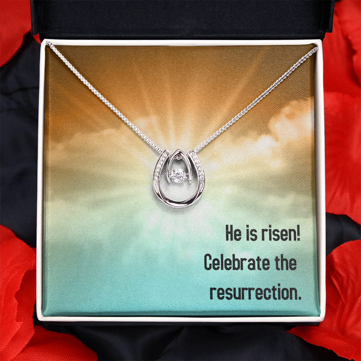 He is risen -keychain Lucky in Love