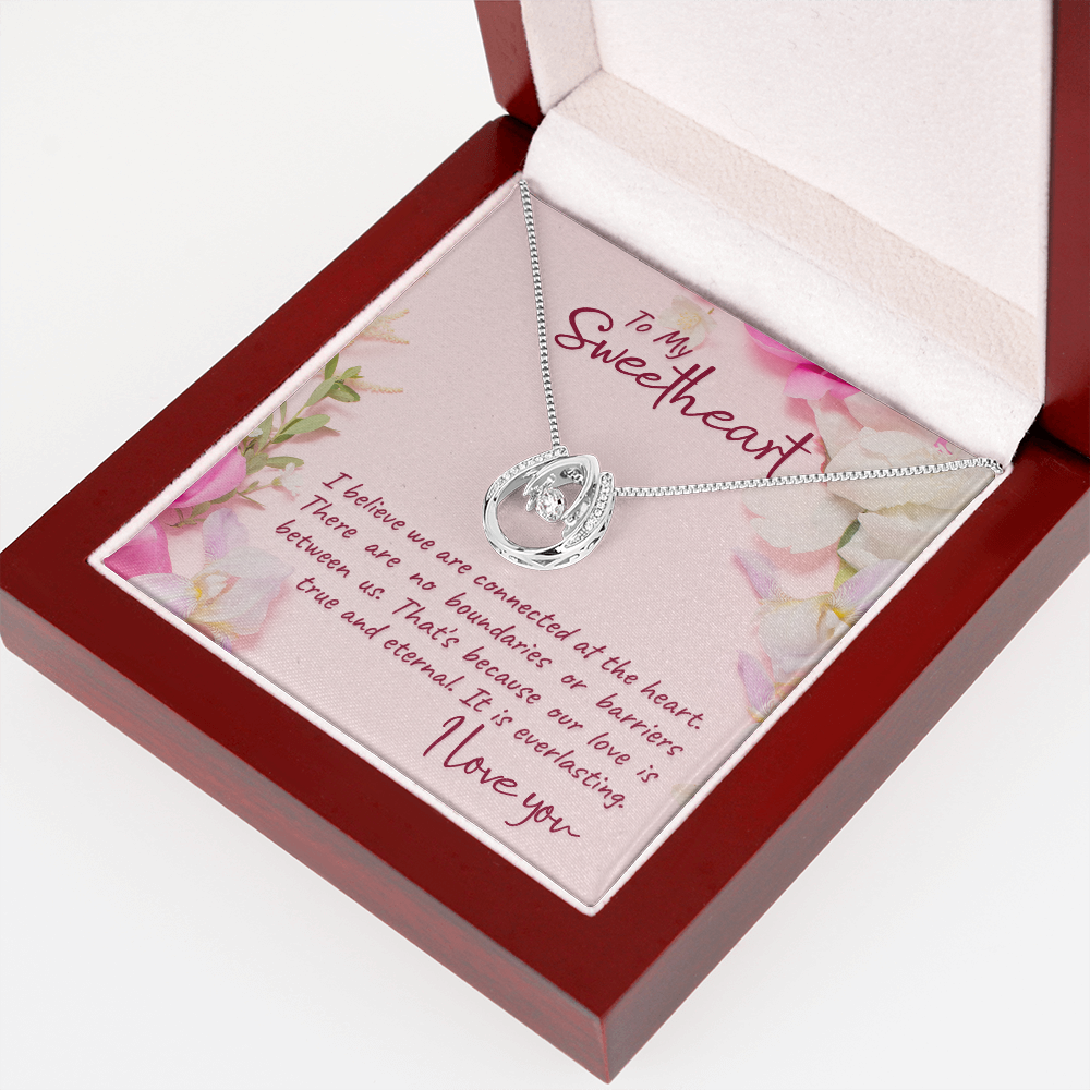 To my sweetheart-I believe Lucky in Love