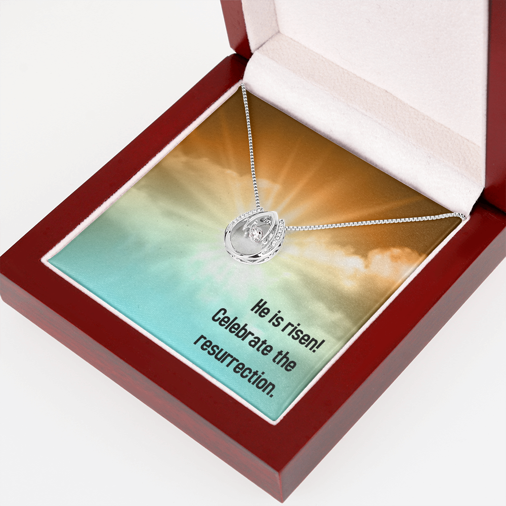 He is risen -keychain Lucky in Love