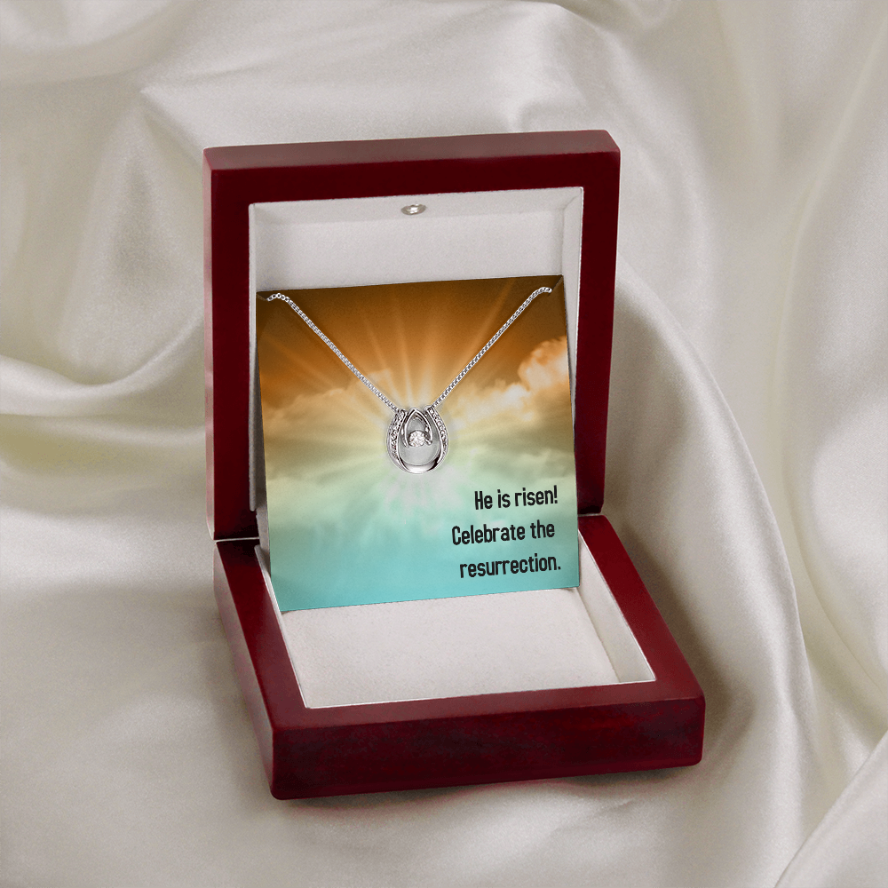 He is risen -keychain Lucky in Love