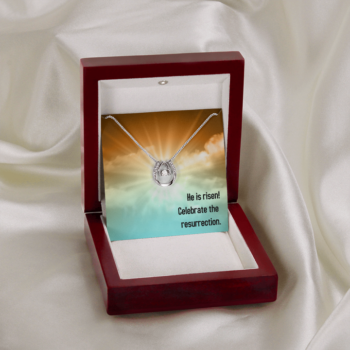 He is risen -keychain Lucky in Love