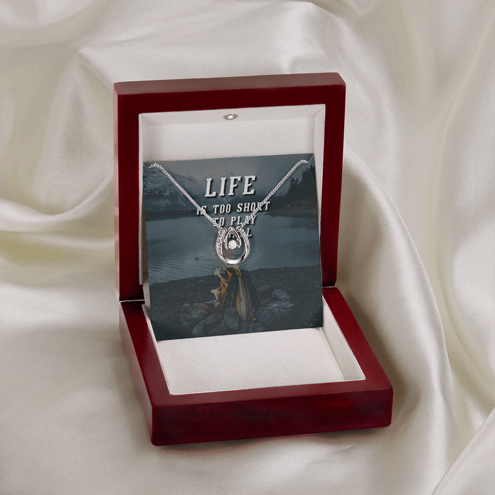 Life is too short to play small Lucky in Love