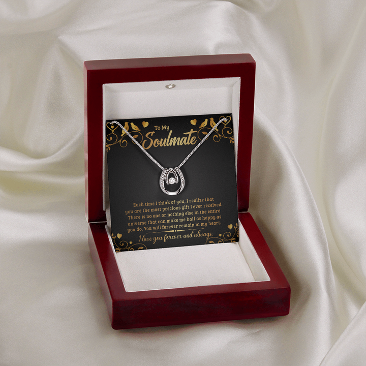 To My Soulmate - Each time I think of you Lucky in Love