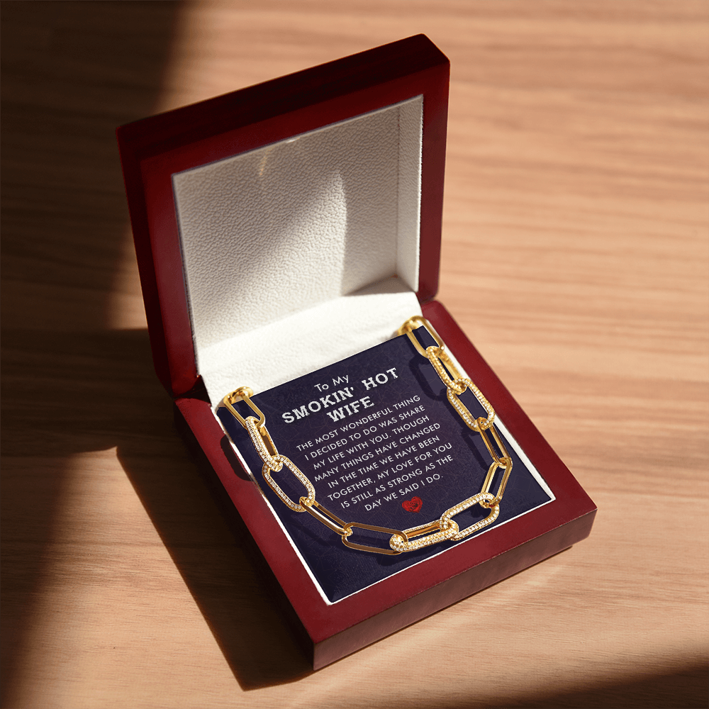 To my love-THE MOST WONDERFUL THING Forever Linked Necklace