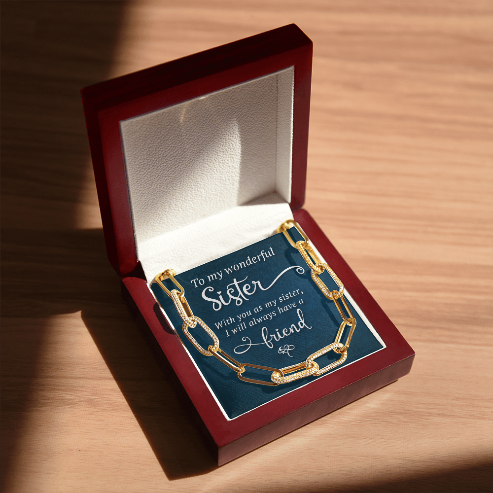 To my wonderful sister Forever Linked Necklace