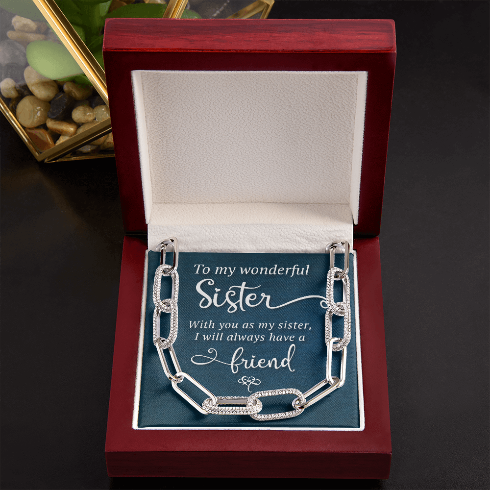 To my wonderful sister Forever Linked Necklace