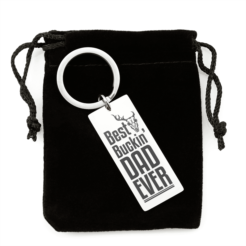 keyring "The best buckin"