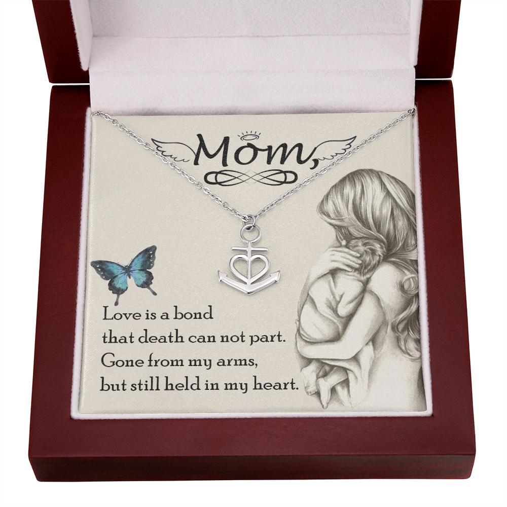 Love is bond Anchor Necklace
