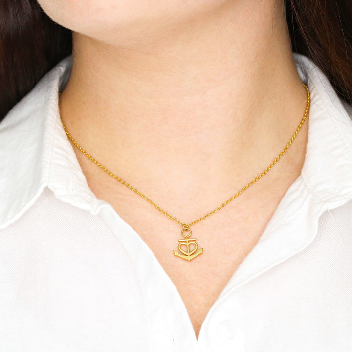 Anchor Necklace For Mother
