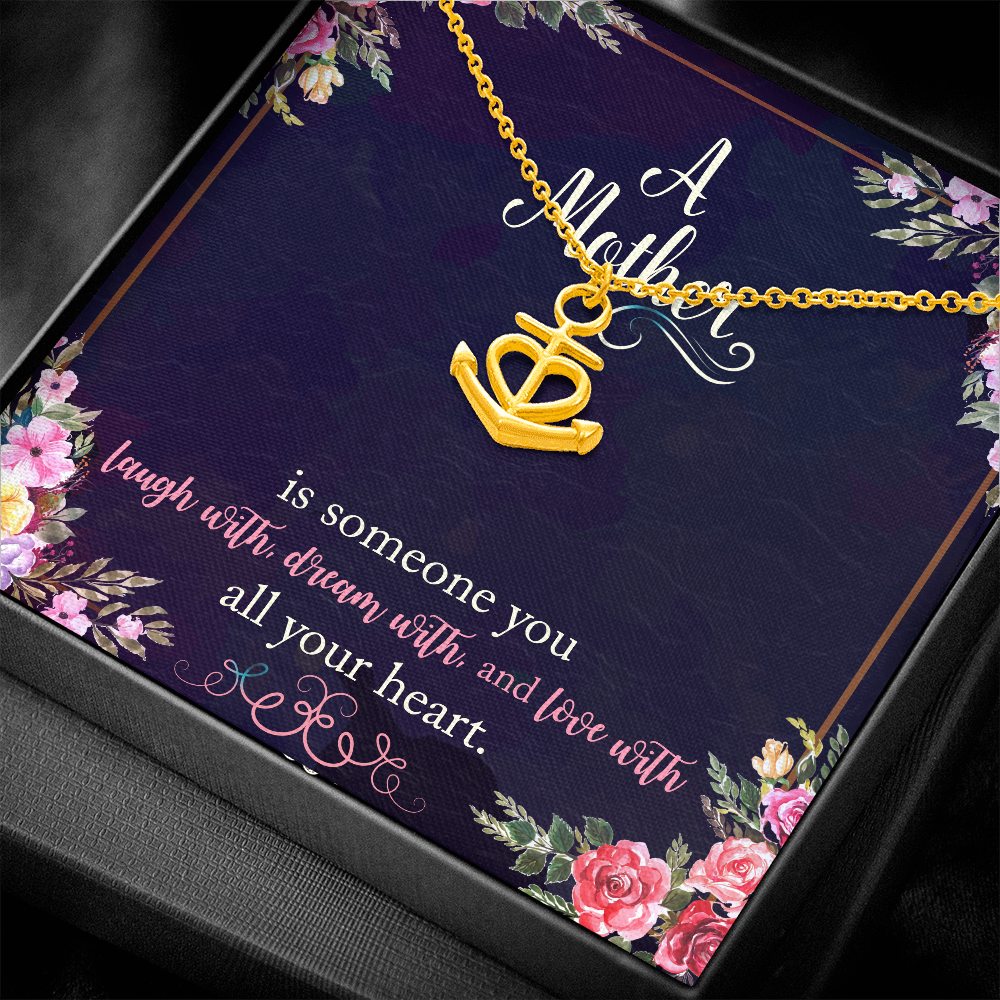 Anchor Necklace For Mother