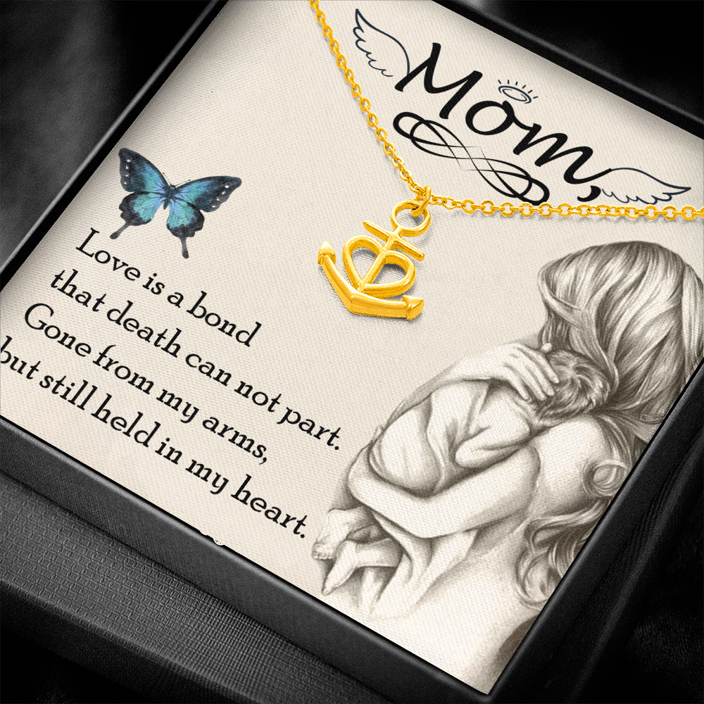 Love is bond Anchor Necklace