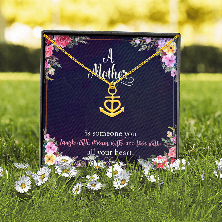 Anchor Necklace For Mother