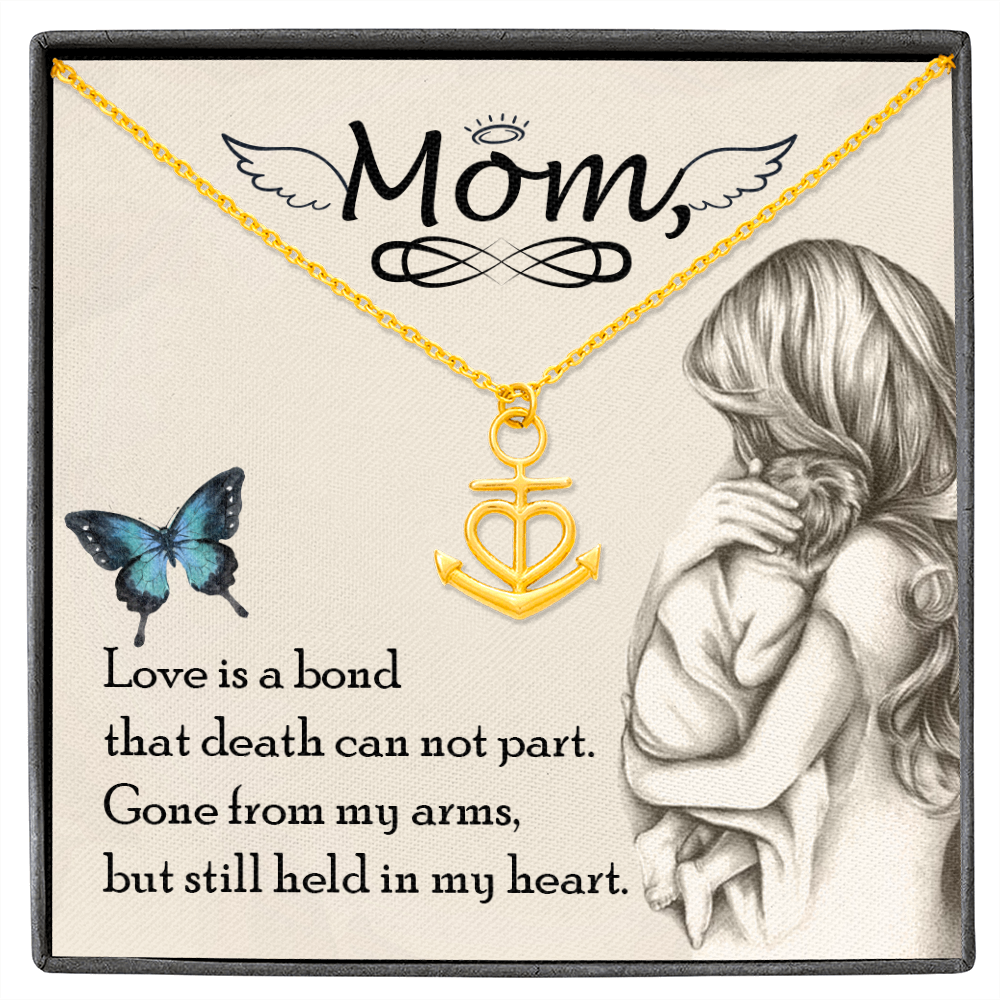Love is bond Anchor Necklace