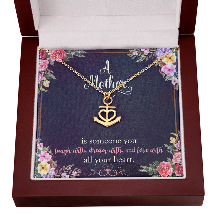 Anchor Necklace For Mother