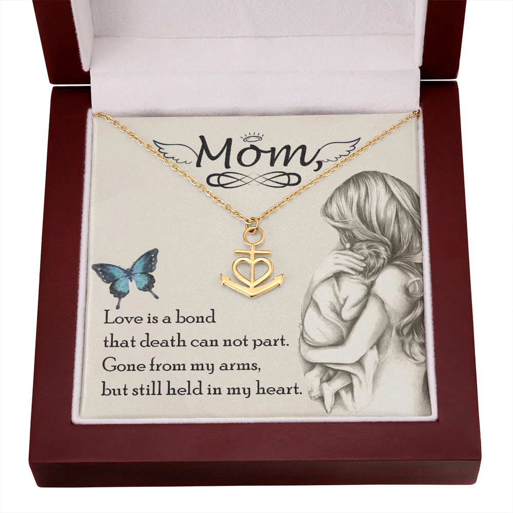 Love is bond Anchor Necklace