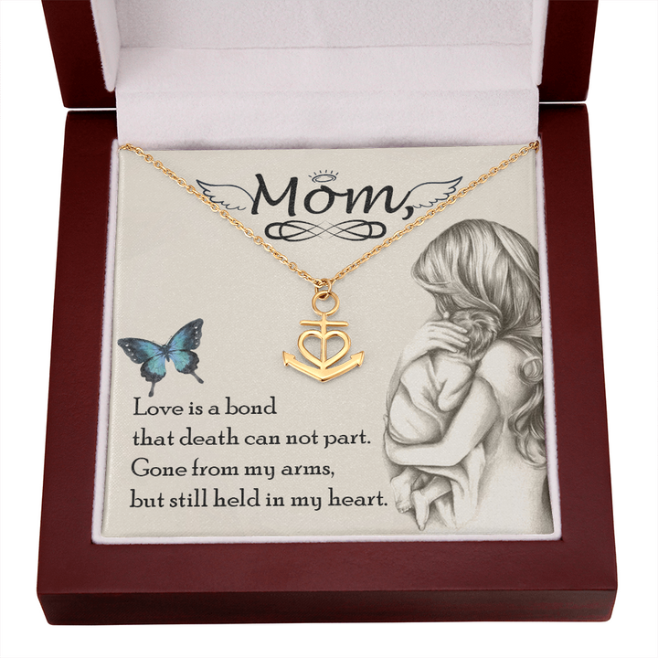 Love is bond Anchor Necklace