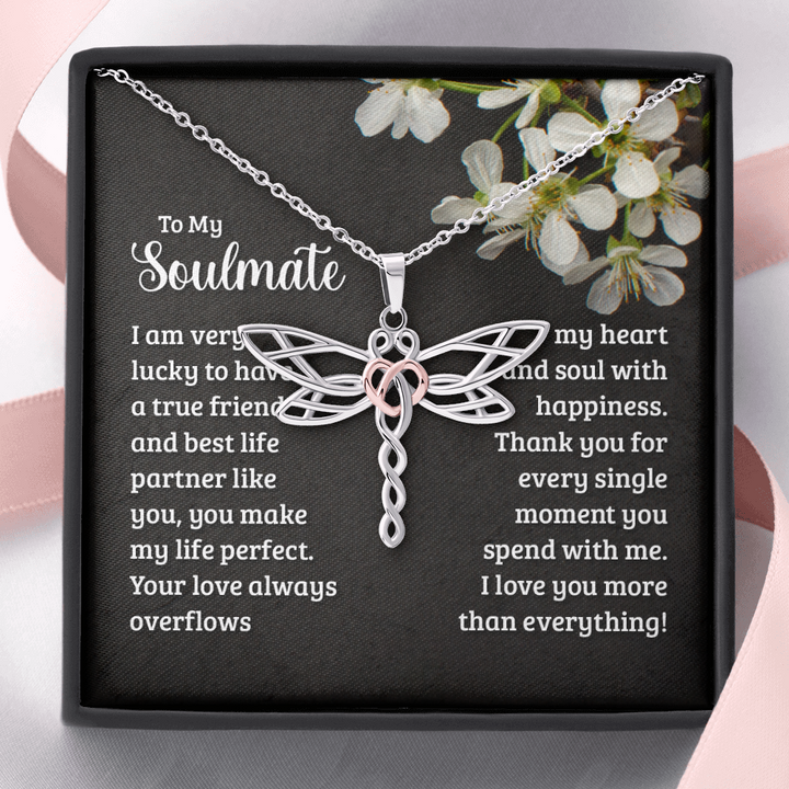 Dragonfly Necklace For Soulmate