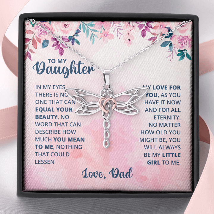 Dragonfly Necklace For Daughter