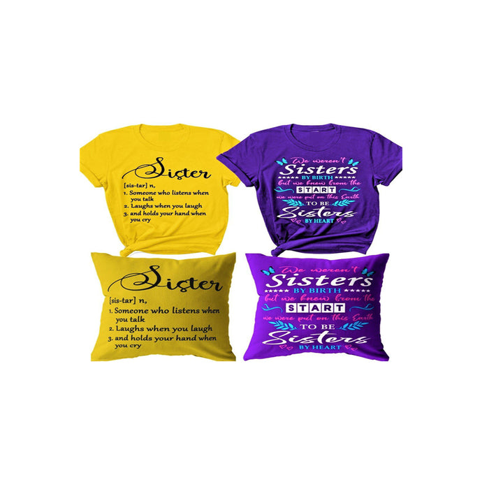 "New Combo of Sister- Shirt + Pillow ( At low Price)