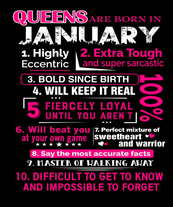 10 REASONS QUEENS ARE BORN IN JANUARY, GET BIRTHDAY BASH