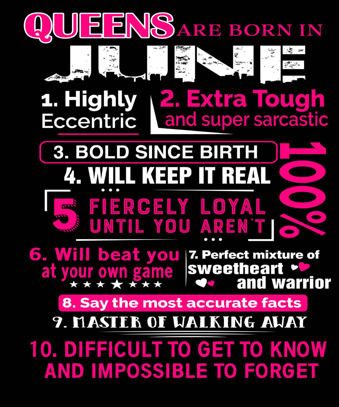 10 REASONS QUEENS ARE BORN IN JUNE, GET BIRTHDAY BASH